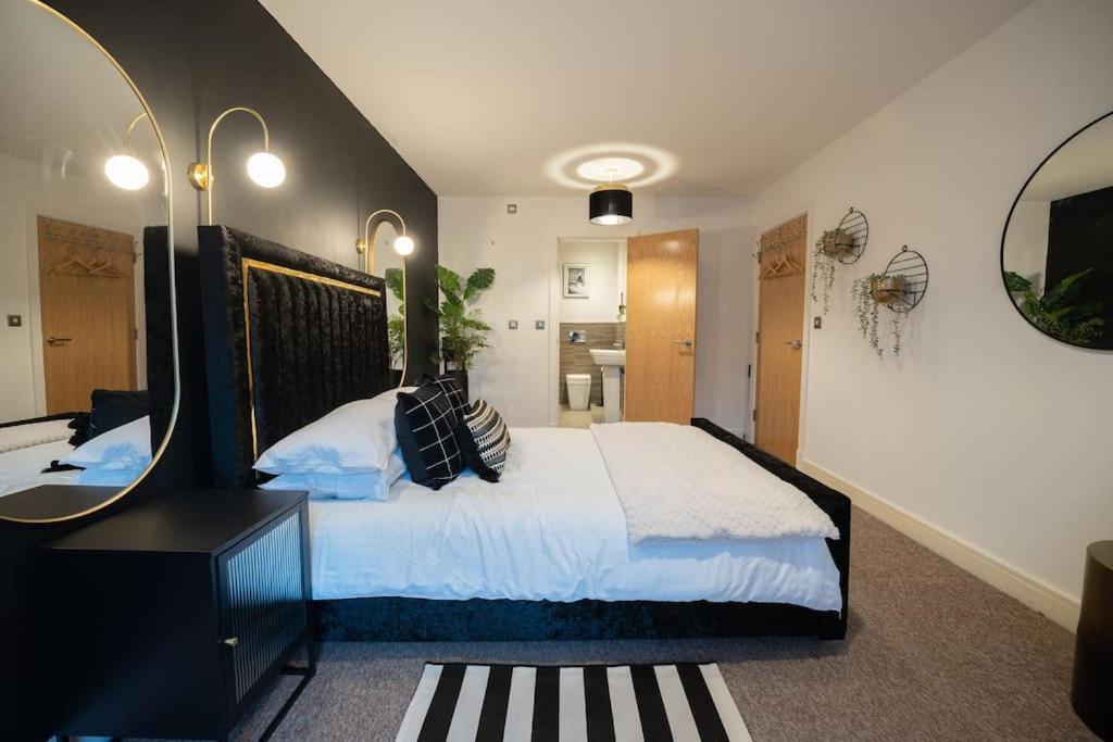 Penthouse Noir - Wyndale Living - Central Bham 2Br Birmingham Extérieur photo