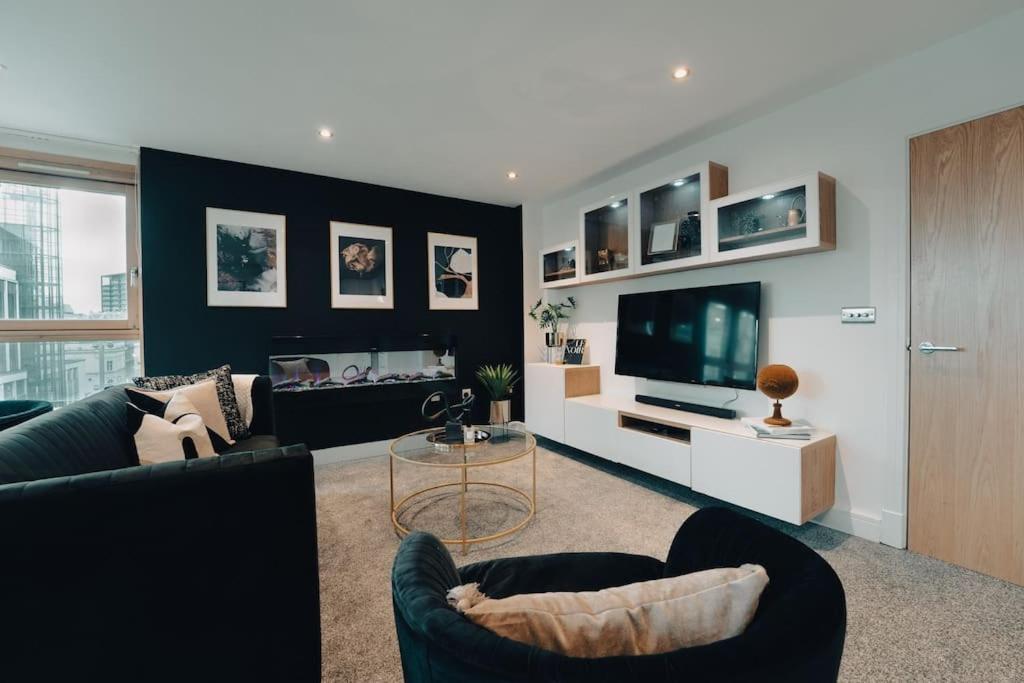 Penthouse Noir - Wyndale Living - Central Bham 2Br Birmingham Extérieur photo