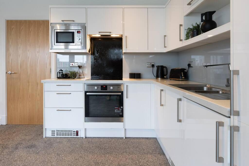 Penthouse Noir - Wyndale Living - Central Bham 2Br Birmingham Extérieur photo